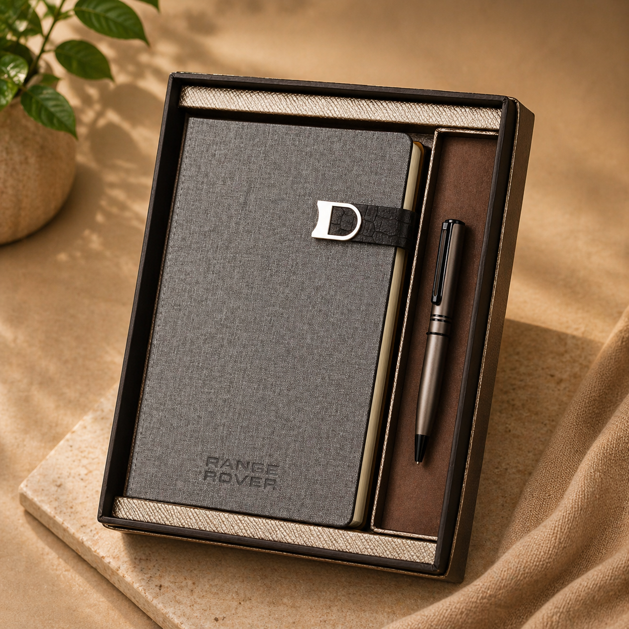 Premium Notebook & Pen Gift Set