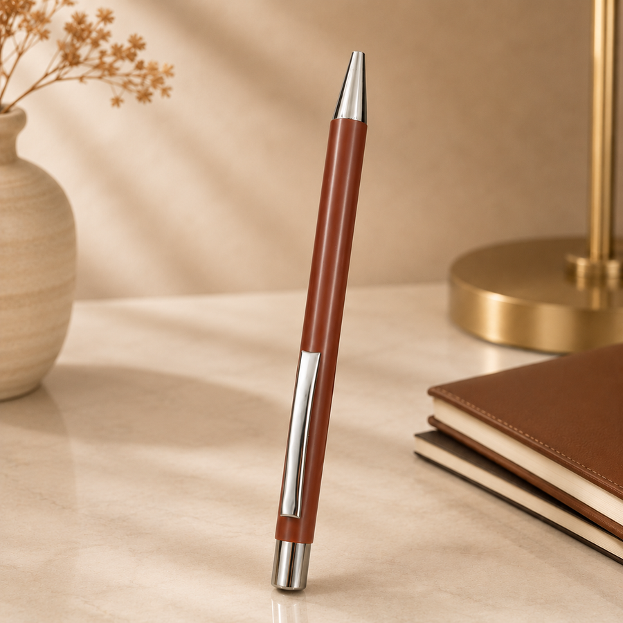 Royal Brown Metal Pen