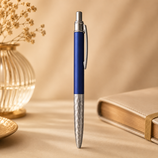Regal Blue Silver Executive Pen