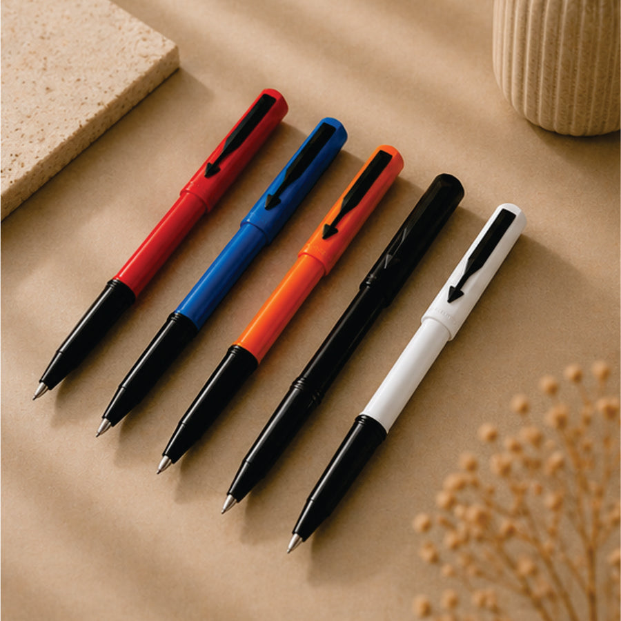 Ball pen clip close-up