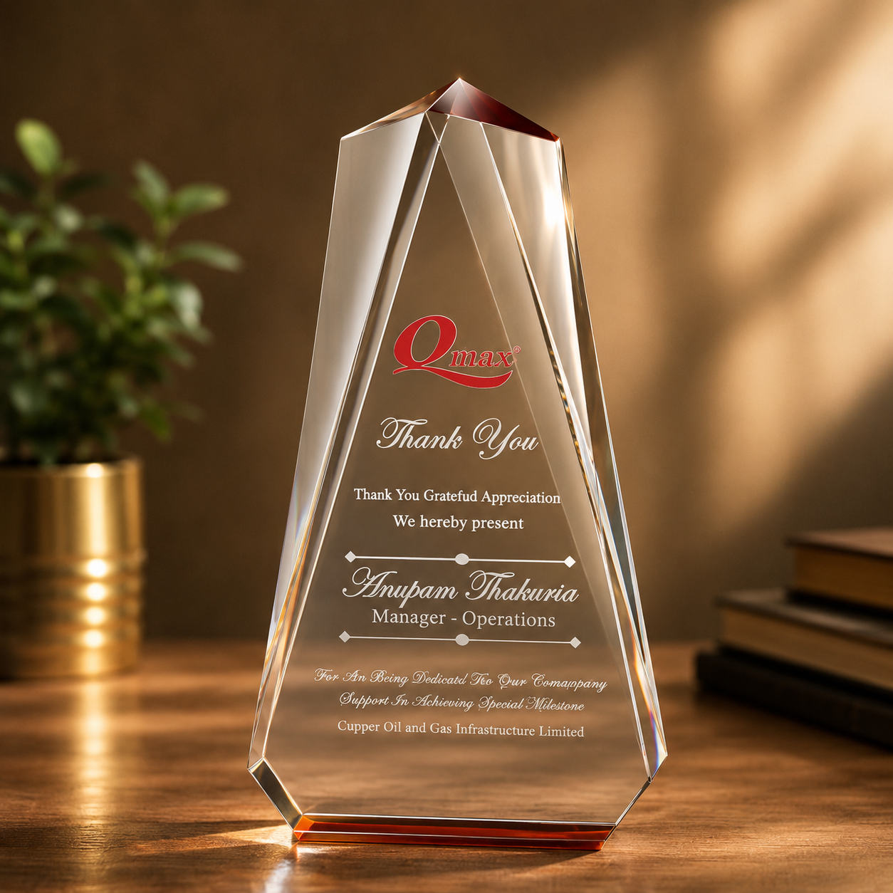 Pinnacle Crystal Award