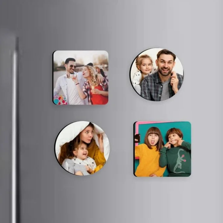 Photo magnet close-up