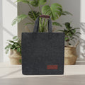 Black Felt Carry Bag