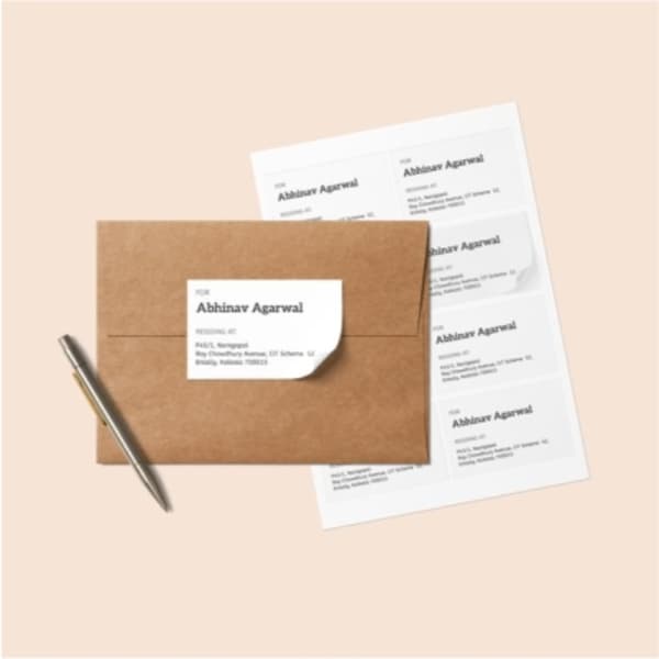 Return Address Labels