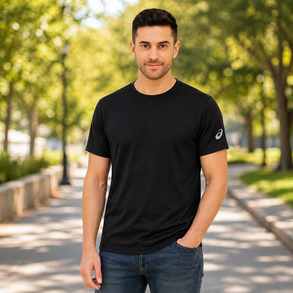 Asics Solid Dry Fit T-shirts