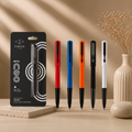 Ball Pen With Coated Clip