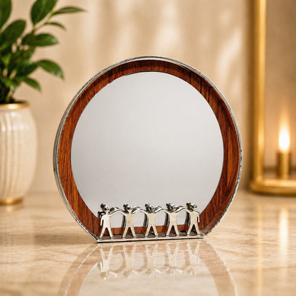 Customized Round Trophy – Elegant Team Recognition Award