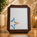 Customized Wooden Plaque Trophy – Elegant Recognition Award