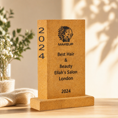 Customized Cork Trophy – Eco-Friendly Elegance