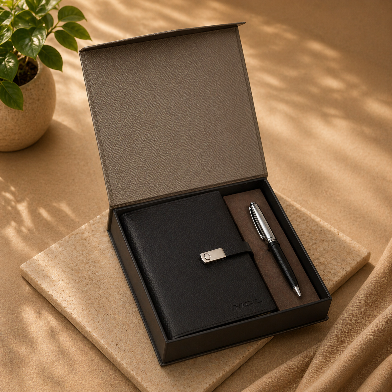 Luxury Corporate Collection With Dairy and Pen