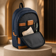 Premium Dual-Tone Executive Laptop Backpack