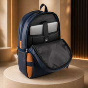 Premium Dual-Tone Executive Laptop Backpack