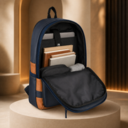 Premium Dual-Tone Executive Laptop Backpack