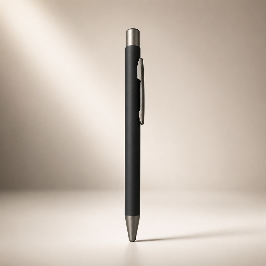 Elite Metal Black Pen