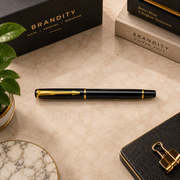 Elite Black Gold Pen