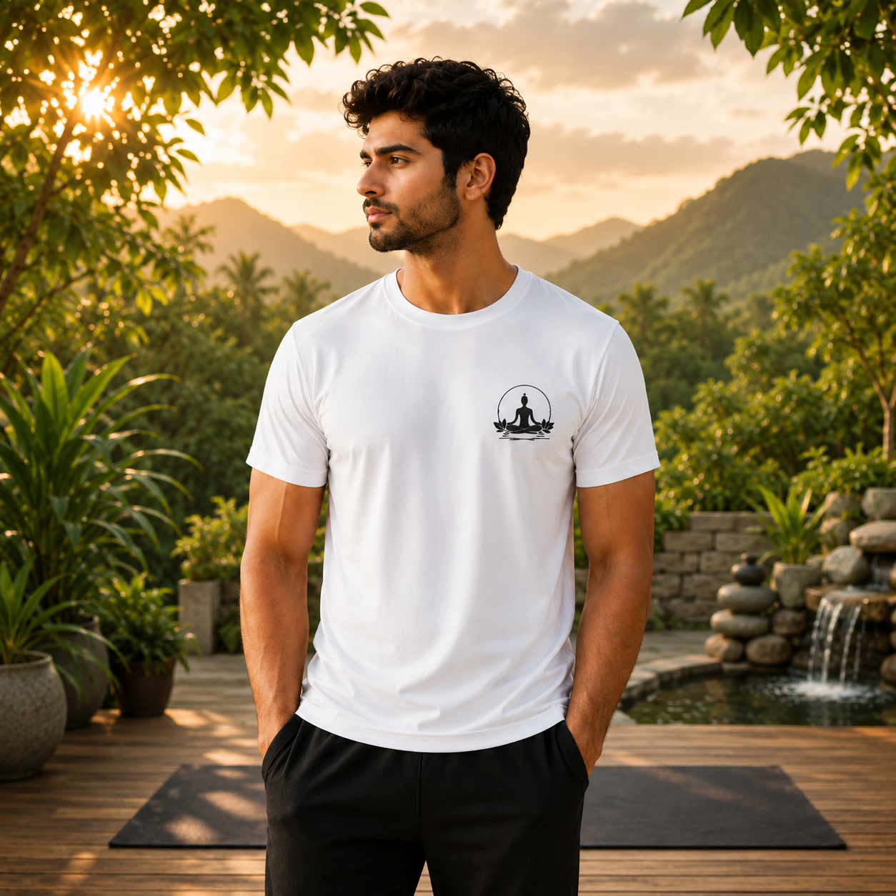 Customized Yoga T-Shirt Premium