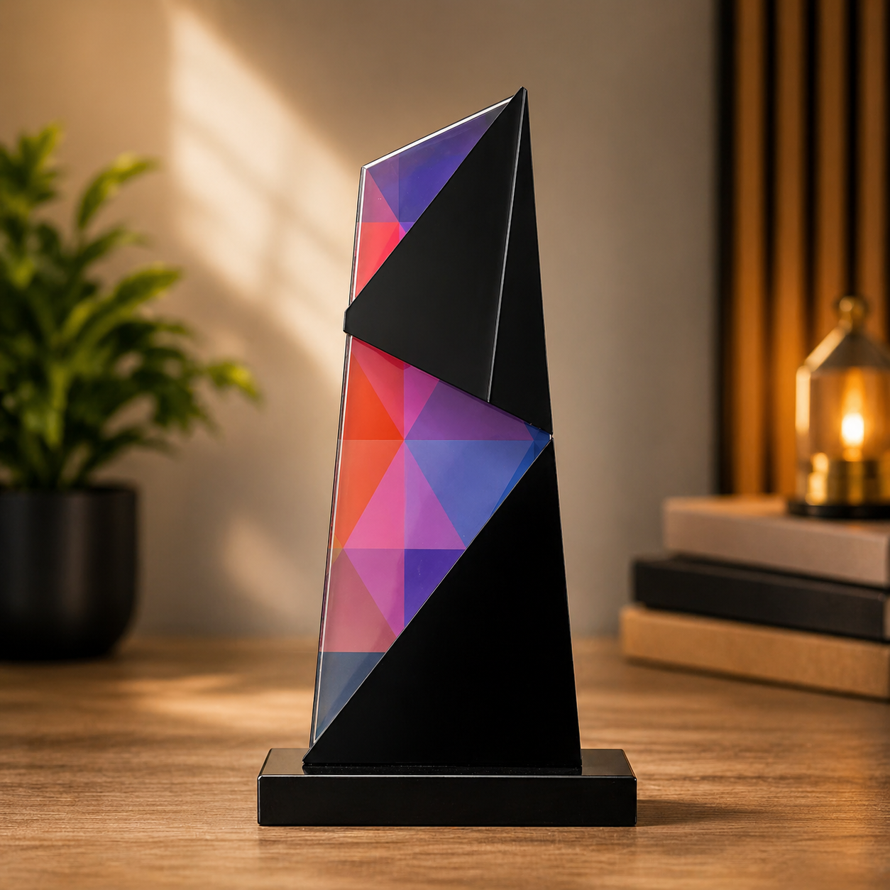Premium acrylic award trophy