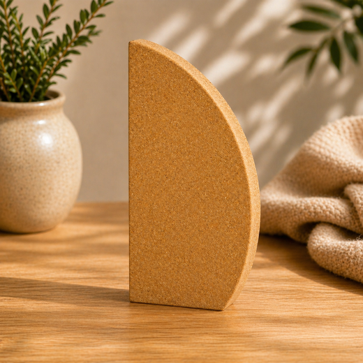 Customized Curved Cork Trophy – Elegant & Sustainable Recognition