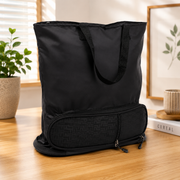 Folding Shopping Bag with zipped Bag