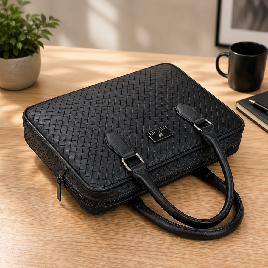 Laptop bag close-up