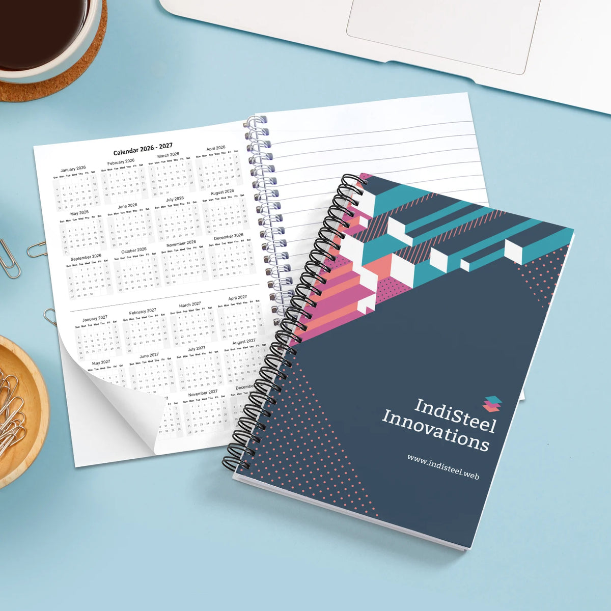 Personalised notebook custom printed