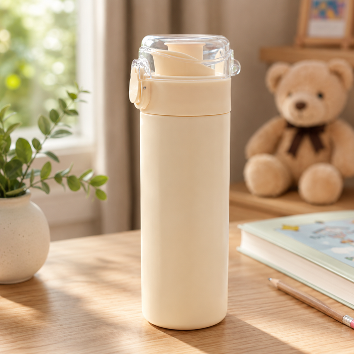 Ivory Lock Sleek Glass Travel Bottle