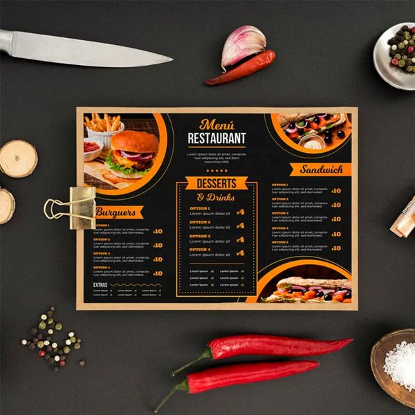 Menu Cards