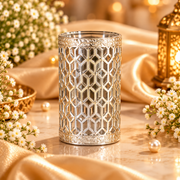 German Silver Glass Bottle & 2-Glass Gift Set