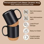 Ceramic Cork Base Mug