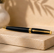 Parker Fusion Matte Black Gold Trim