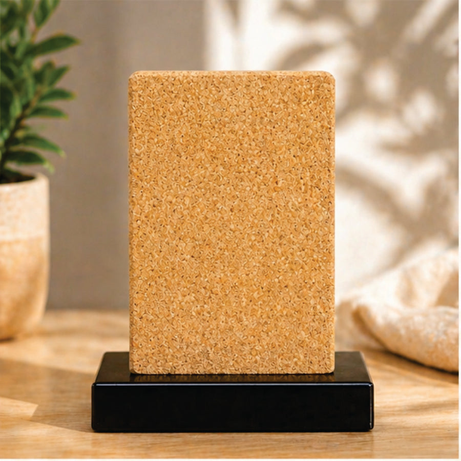Customized Cork Block Trophy – Sustainable &amp; Premium Award