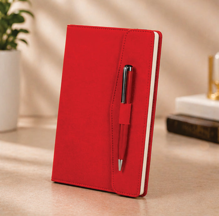 Premium Notebook with Pen Loop