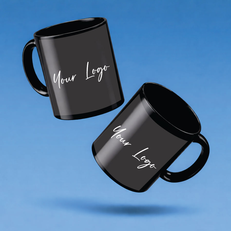 Personalised Black Mug