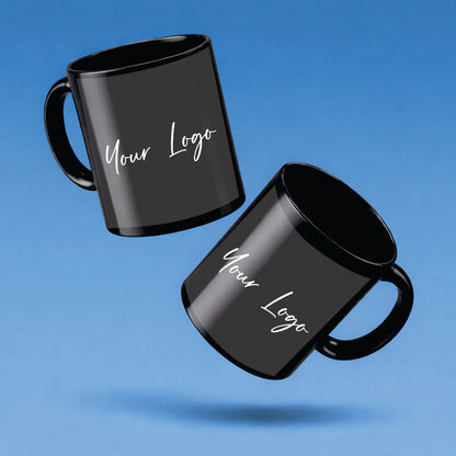 Personalised Black Mug