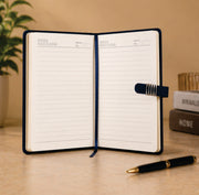 Notebook pages close-up