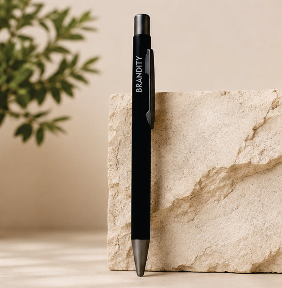 Elite Metal Black Pen