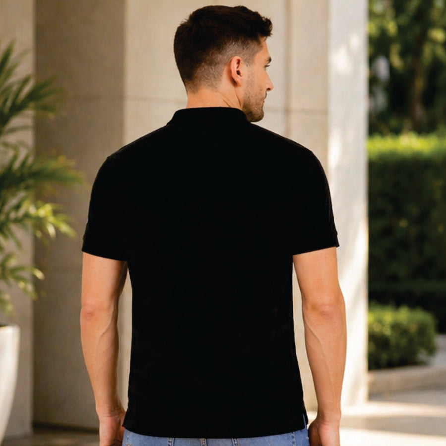 Asics polo front view