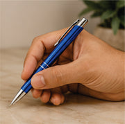 Royal Blue Chrome Executive Pen
