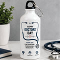Doctors' Day Customized White Sipper Bottle