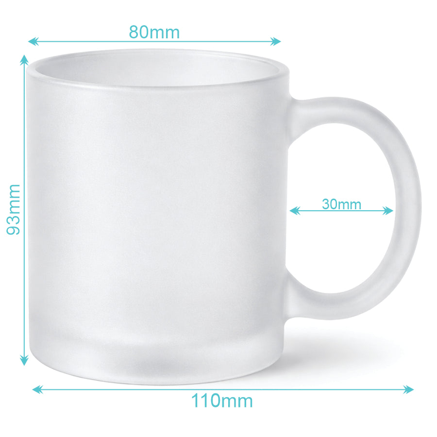 Personalised Frosted Mug