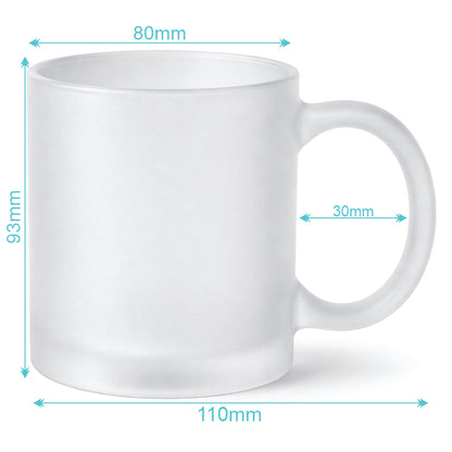 Personalised Frosted Mug