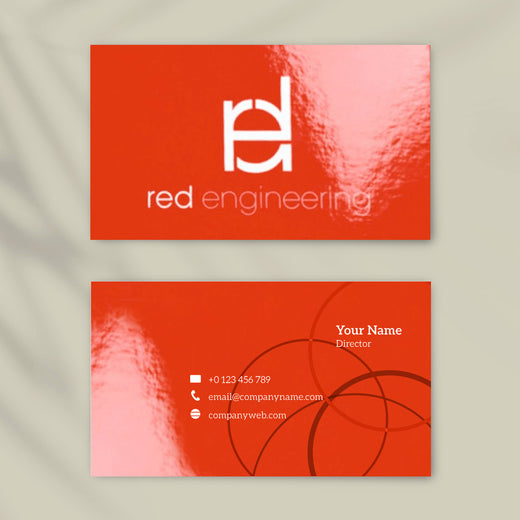 Glossy Visiting Cards – Offset Printing