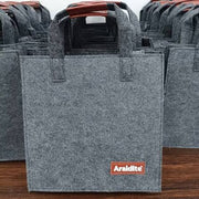Black Felt Carry Bag