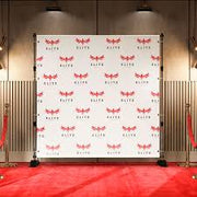 Custom event backdrop banner