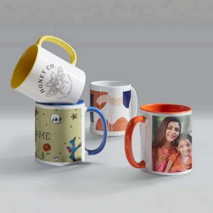 Inner Colour Handle Mug