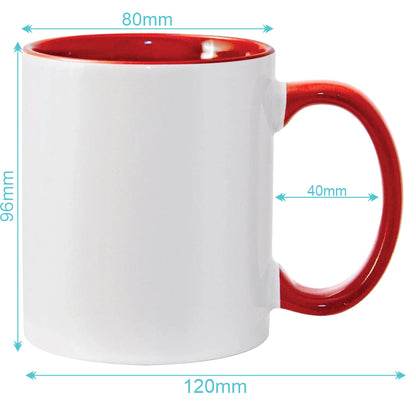 Inner Colour Handle Mug