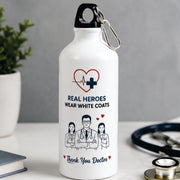 Doctors' Day Customized White Sipper Bottle