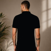 Jack and Jones polo fabric detail